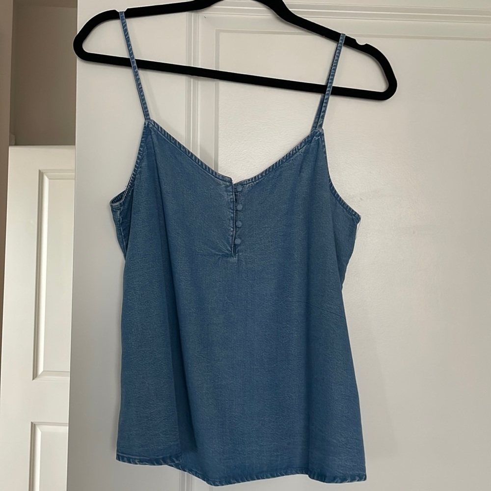 Denim camisole
